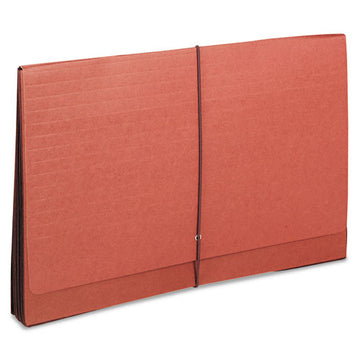 Smead® Tuff Expanding Wallets W- Elastic Cord, 5.25" Expansion, 1 Section, Legal Size, Redrope freeshipping - TVN Wholesale